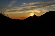 75 Il sole tramonta  sui fianchi della Filaressa